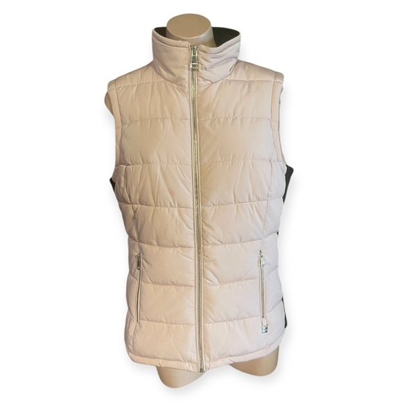 Calvin Klein Women’s Medium Pink Puffer Vest - Picture 1 of 9